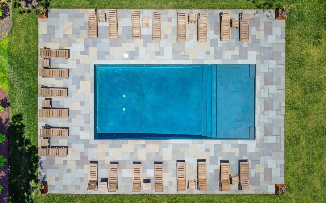 Think warm thoughts. Sun soaked days by the pool are on the horizon.