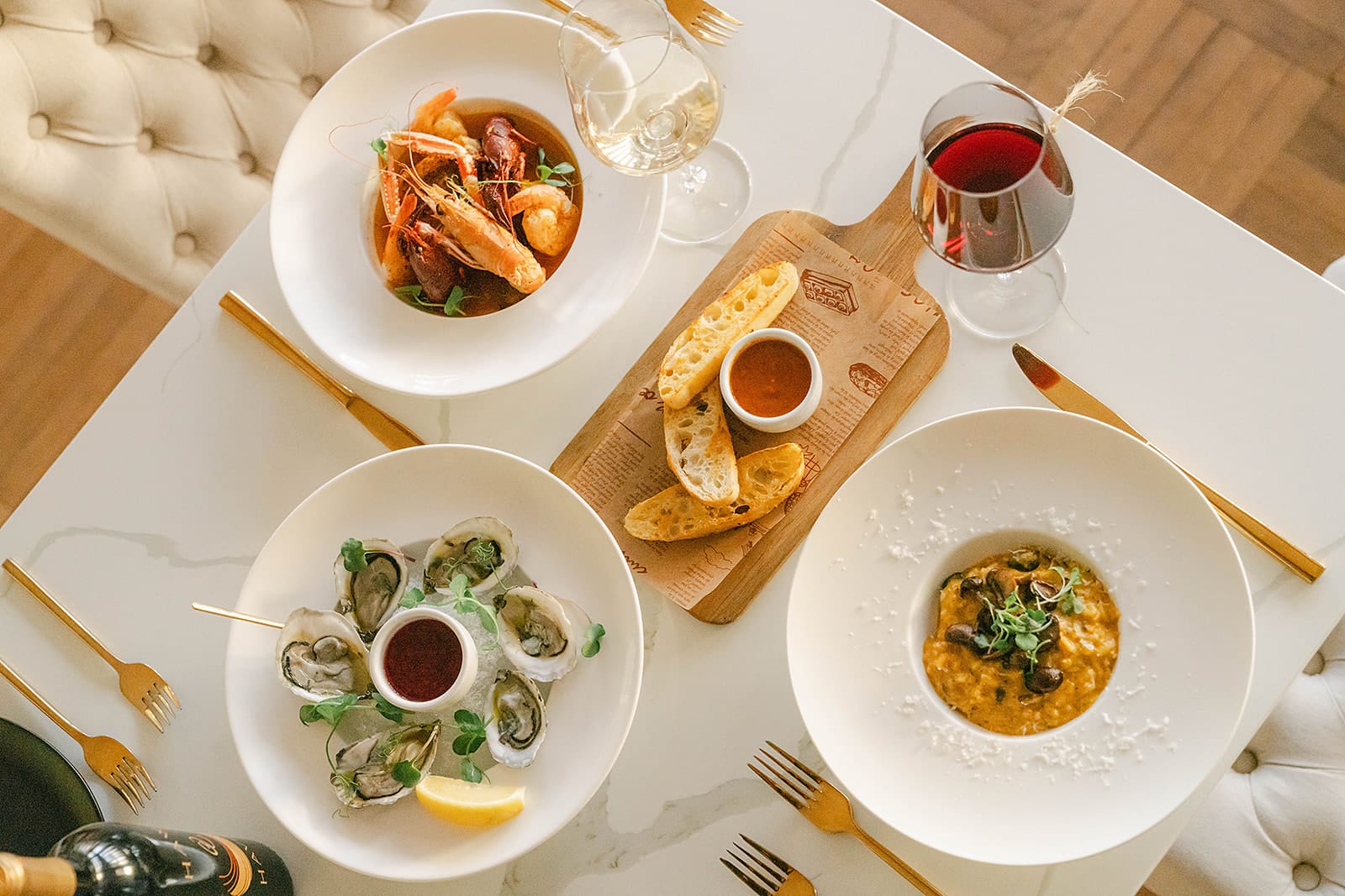 Provences winter menu is designed to delight all of the senses